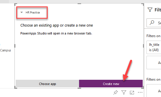 create app - screenshot
