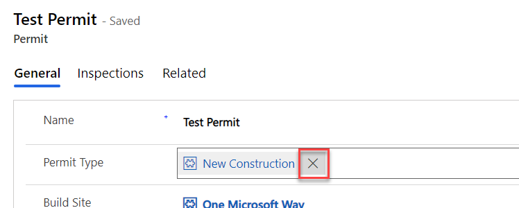 Remove permit type - screenshot