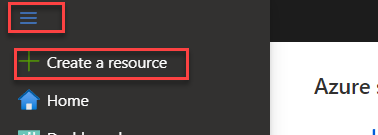 Create new resource - screenshot