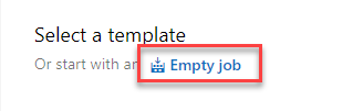 Empty job - screenshot 